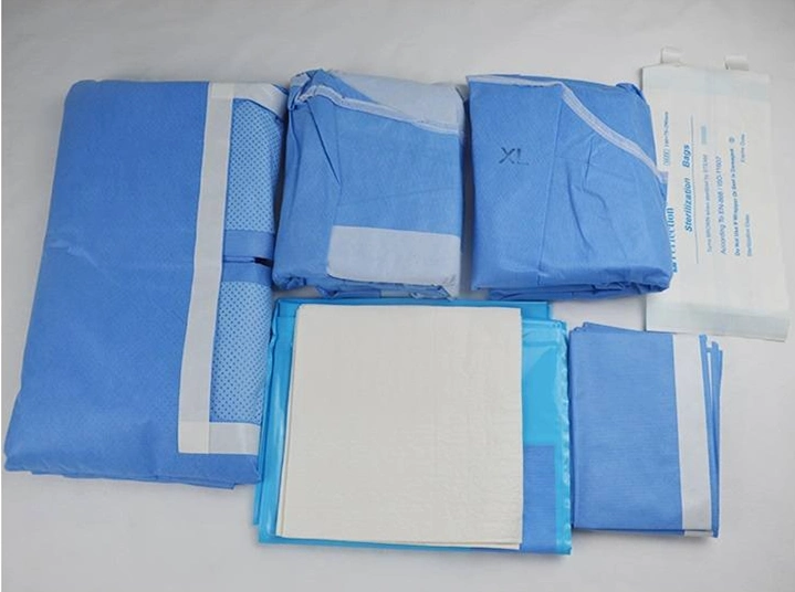 Medical Products Medical Disposable Surgical Pack Surgical Drape Disposable Pack Medical/Disposable Kit Eo Sterile Universal Pack Manufacturer