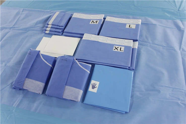Disposable Nonwoven Sterile General Universal Adhesive Surgical Drape Pack