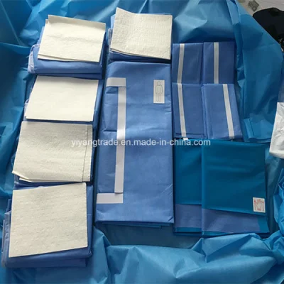 Guangzhou Operation Room Surgery Supplies SMS Nonwoven Surgical Drape