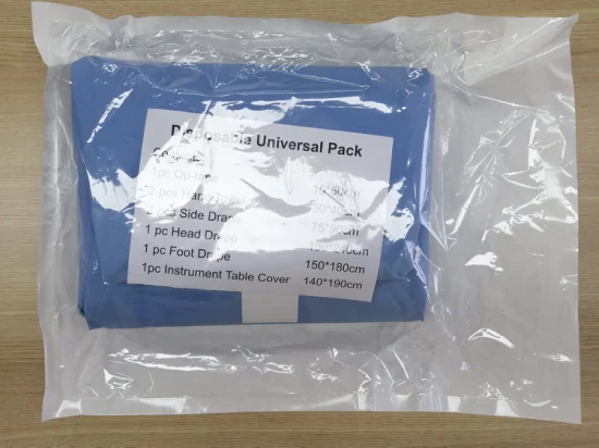 Disposable Sterile Universal Surgery Pack General Surgical Drape