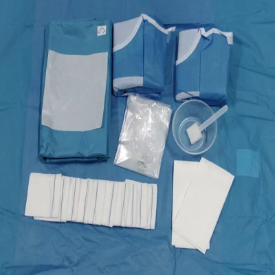 Medical Disposable Surgical Drape Kit Pack